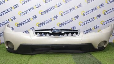панель субару легаси: Передний Бампер Subaru Б/у, цвет - Белый, Оригинал