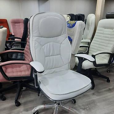 Ofis və oyun kresloları: Yeni, Təkərli, Dəri — 22