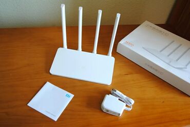 Modemlər və şəbəkə avadanlıqları: Xiaomi mi 3c model WiFi router