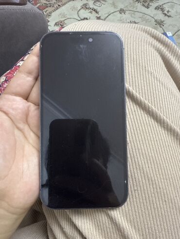 айфон 14 512: IPhone 14 Pro, Колдонулган, 128 ГБ, Deep Purple, Заряддоочу түзүлүш, Каптама, Куту, 79 %