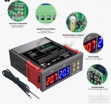 Oprema za grejanje: STC 3018 Termostat 220V sa sondom temperature Poboljšani model u — 8