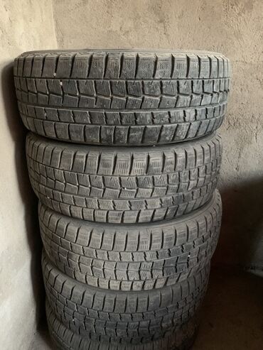 техническая резина: Шины 205 / 55 / R 16, Зима, Б/у, Комплект, Легковые, Dunlop