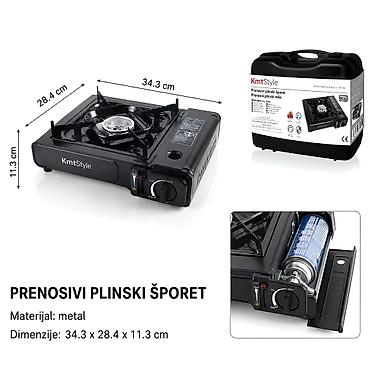KMT Prenosivi 5404970 – prenosivi plinski rešo Opis: - Prenosivi