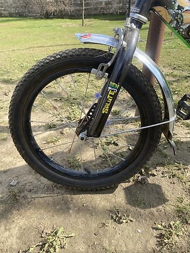 Uşaq velosipedləri: Uşaq velosipedi – BMX üslubunda - Çərçivə rəngi: yaşıl, dekorativ — 2