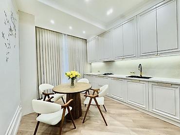 Продажа квартир: 2 комнаты, 75 м², Асанбай мкр Элитка, 1 этаж, Дизайнерский ремонт — 6