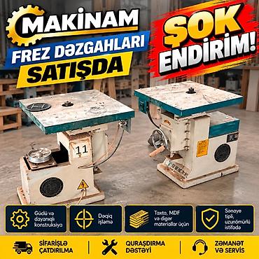 demir satiram: MakinaM frez dəzgahları satışdadır. Taxta, MDF və digər materialların — 1