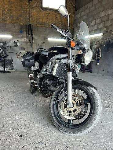 мото кийим: Мотоцикл Suzuki SV650 (naked) черного цвета 2001 год - Двигатель — 1