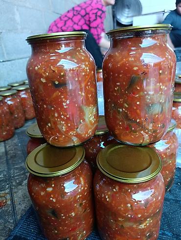 ОПТОМ И В РОЗНИЦУ Домашняя консервация аджика/овощная закуска в — 4