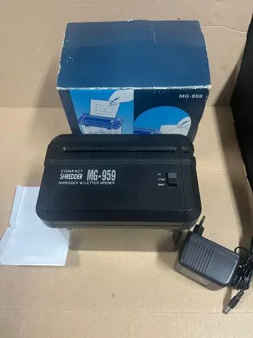 Ostali alati i mašine: AKCIJA 1043 Mini Šreder papira Compact Shredder MG 959; Stoni — 5