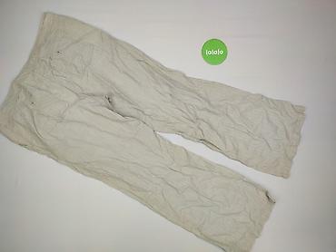 lniana: Marks & Spencer, Spodnie materiałowe damskie, rozmiar 2XL — 3