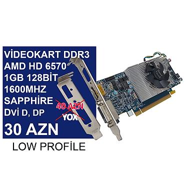 Videokartlar: Videokartlar ⭐Videokart AMD HD 6570 1GB 128bit 1600Mhz Sapphire DVİ D — 3