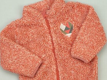 sweterek różowy dla niemowlaka: Bluza, Lupilu, 9-12 m, stan - Zadowalający