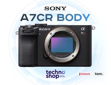 Fotokameralar: Sony A7CR Body Sifariş ilə ✅ Hörmətli Müştərilər “Technoshop