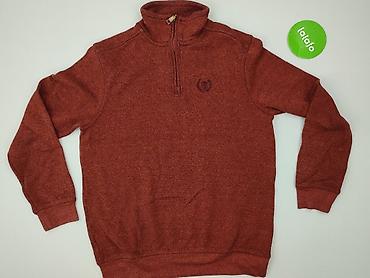 czerwone: Sweter dla mężczyzn, rozmiar M — 2