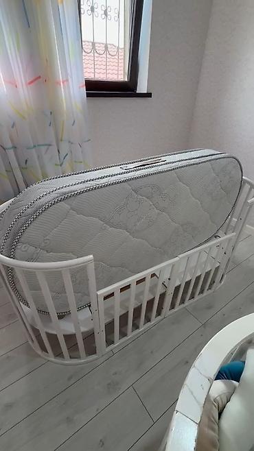 chicco besik: Oval uşaq beşiyi və ortopedik döşək dəsti - Forma: oval, müasir — 4
