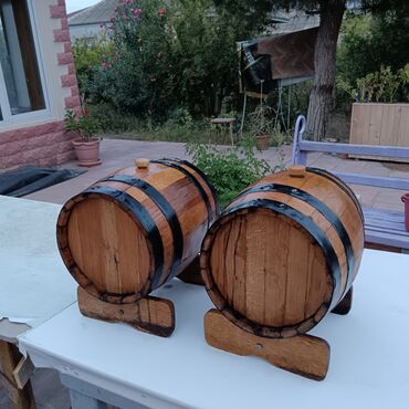 Mətbəx üçün digər texnika: Hədiyyə və suvenir üçün taxta çəllək. Dekor Boçka. Dekorativ çellek — 11