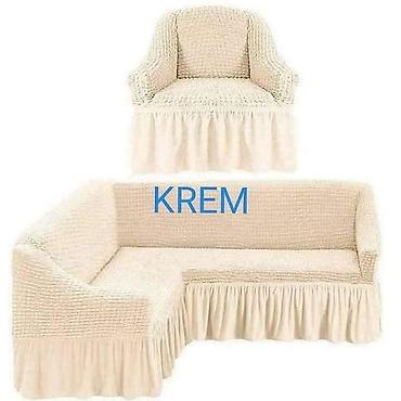 Prekrivači za nameštaj: 🛋️ Prekrivači sa karnerom – novi izgled doma za čas! ✨✔️ Ugaona iz — 1