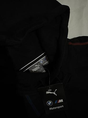 худи бмв: Мужская толстовка, S, Puma, Новый, цвет - Черный, Самовывоз — 3