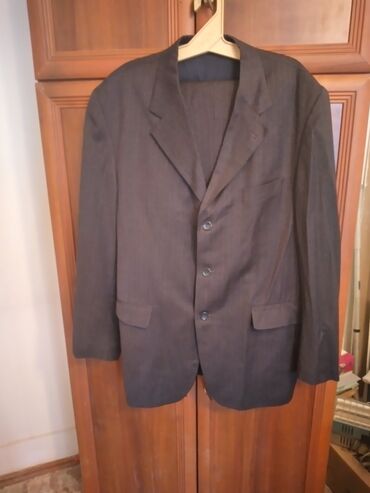 мужские костюмы в баку цены: Костюм 8XL (EU 56), цвет - Черный