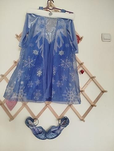 Kostimi za maskenbal: Kostim “Ledeno kraljevstvo” – Elsa haljina sa cipelama za devojčice — 9