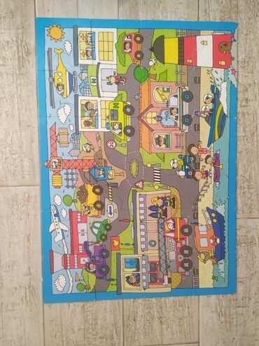 Oyuncaqlar: Pazl xalça. Həm pazl kimi yığılır, həm də üstündə oturub oynamaq üçün -da lalafo.az — 4 Oyuncaqlar: Pazl xalça. Həm pazl kimi yığılır, həm də üstündə oturub oynamaq üçün — 4