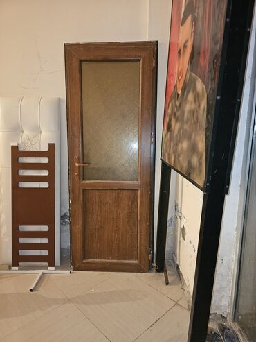plasdik qaplar: Пластиковая дверь, 90х205 см, Б/у, Без гарантии