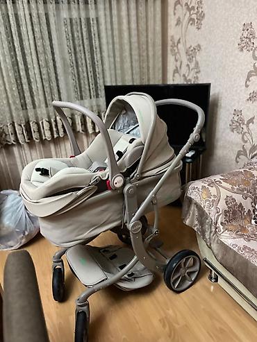 Uşaq arabası – Kidilo 2-in-1 (beşik və oturacaq modulu) - Rəng