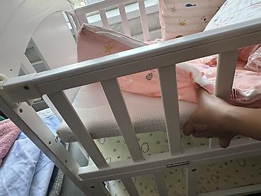 baby brezza: Детская кровать трансформер, Новый, Кровать-стол, цвет - Белый — 8
