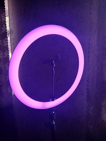 50: Кольцевая LED‑лампа с регулируемой стойкой-триподом - Диаметр кольца — 8