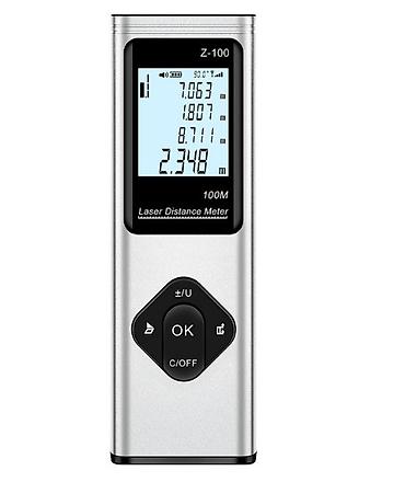 лазерный метир: Лазерный дальномер Z-100 (Laser Distance Meter), до 100 м - — 1