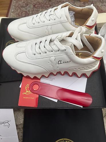 stephane christian: Кроссовки, 39, Christian Louboutin, Новый, цвет - Белый, Самовывоз — 3