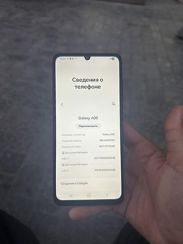 самсунг a6: Samsung Galaxy A06, Б/у, 128 ГБ, 2 SIM — 2