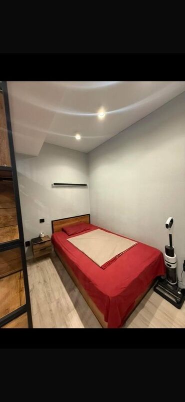 квартира акжар: 1 бөлмө, 44 кв. м, Элитка, 2 кабат, Евроремонт