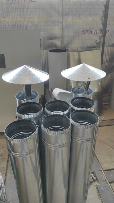 Установка вытяжек и вентиляции: Изделия и комплектующие для вентиляции из оцинкованной стали — 13