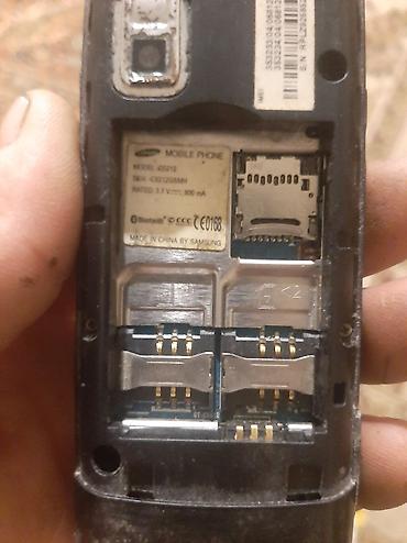 Samsung C5212 Duos, < 2 GB Memory Capacity, rəng - Qara, İki sim kartlı