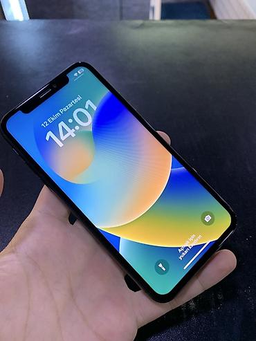iphone 11 yaddas: IPhone X, 64 GB, Qara, Face ID — 1