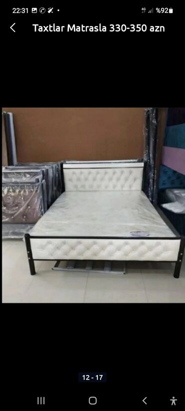 Çarpayılar: Yeni, İkinəfərlik çarpayı, Bazasız, Matras ilə, Siyirməsiz, Azərbaycan -da lalafo.az — 9 Çarpayılar: Yeni, İkinəfərlik çarpayı, Bazasız, Matras ilə, Siyirməsiz, Azərbaycan — 9