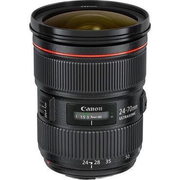 Foto və videokameralar: Canon EF 24 - 70 mm f/2.8L USM II Lens Hal - hazırda stockda var ✅ at lalafo.az Foto və videokameralar: Canon EF 24 - 70 mm f/2.8L USM II Lens Hal - hazırda stockda var ✅