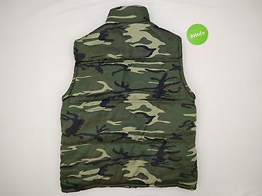 merch: Męska kamizelka ocieplana w militarny wzór moro. - Krój: bezrękawnik — 3