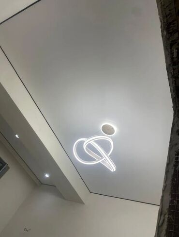 Натяжной потолок: Натяжной потолок Глянцевое, Матовое, 3D потолки Гарантия, Бесплатная консультация, Бесплатный замер — 5