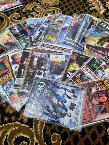 где продаются фишки в бишкеке: Много дисков DVD и Мр 3.DVD 15 сом Мр 3 20 сом.Состояние хорошее