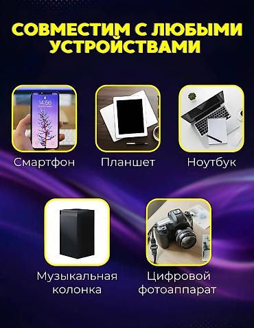 Аккумуляторы: Портативный аккумулятор с фонариком и прожектором 20000мА Power Bank — 8