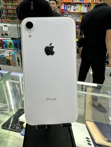 iphone x битый: IPhone Xr, 64 ГБ, Белый