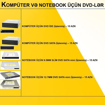 жесткий диск: Kompüter və Notebook üçün DVD ReWriter-lər ⭐Kompüter üçün DVD ReWriter