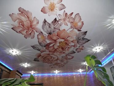 Натяжной потолок: Натяжной потолок Глянцевое, Матовое, 3D потолки — 25