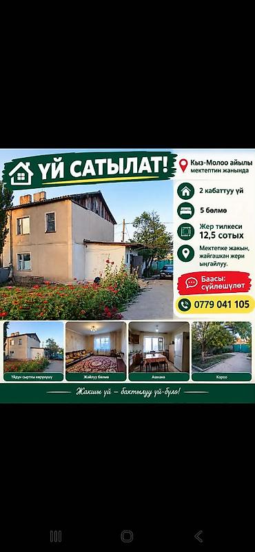 село чуй кыргызстан: Продаётся дом в селе Кыз‑Молоо (Беловодский район), рядом со школой — 1