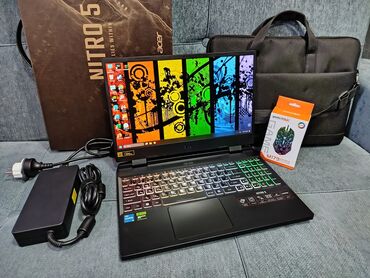 видеокарты nvidia p106 100 (mining): Ноутбук, Acer, 16 ГБ ОЗУ, Intel Core i5, 15.6 ", Новый, Для работы, учебы, память NVMe SSD