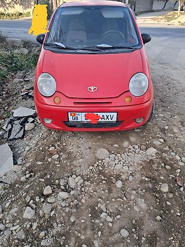 м рул: Daewoo Matiz: 2011 г., 0.8 л, Кол менен иштөөчү, Бензин, Хетчбек — 1