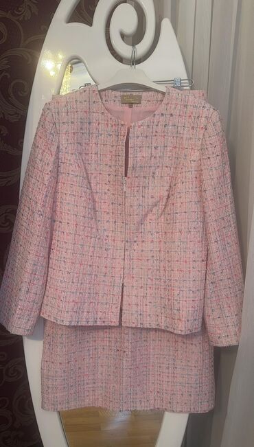 şaxta baba uşaq kostyumu (uşaq üçün şaxta baba kostyumu): Kostyum, Demisezon, 2XL (EU 44), rəng - Çəhrayı