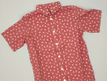 Shirt 5-6 years, condition - Perfect, pattern - Animal, color - Red